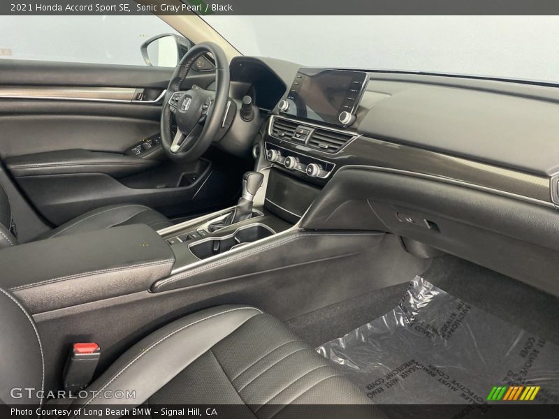 Sonic Gray Pearl / Black 2021 Honda Accord Sport SE