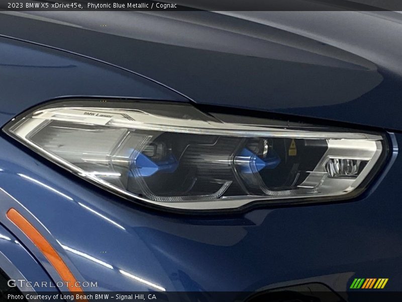 Phytonic Blue Metallic / Cognac 2023 BMW X5 xDrive45e