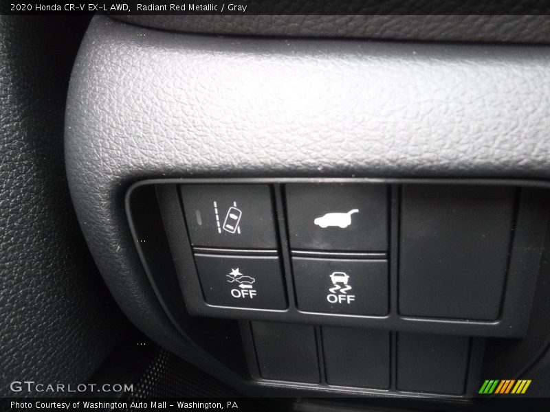 Radiant Red Metallic / Gray 2020 Honda CR-V EX-L AWD