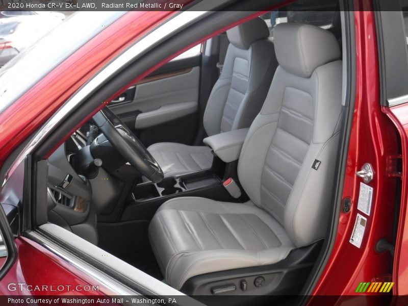 Radiant Red Metallic / Gray 2020 Honda CR-V EX-L AWD