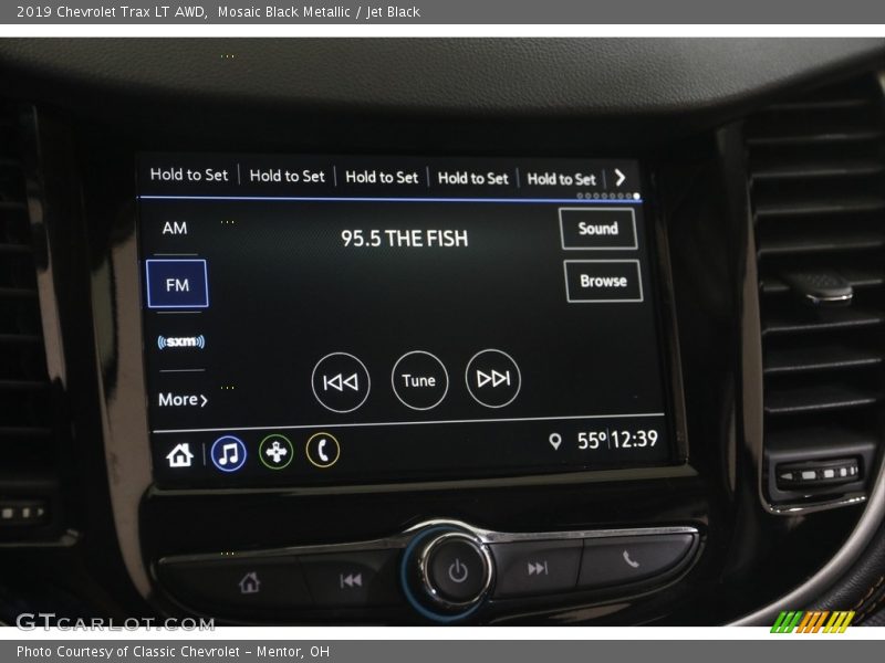 Mosaic Black Metallic / Jet Black 2019 Chevrolet Trax LT AWD