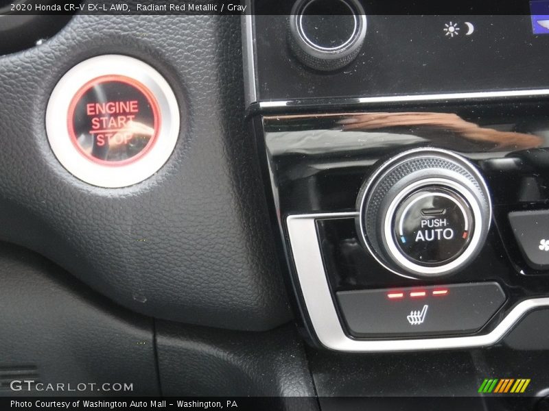 Radiant Red Metallic / Gray 2020 Honda CR-V EX-L AWD