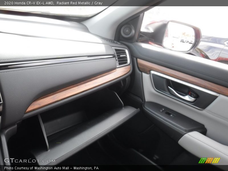 Radiant Red Metallic / Gray 2020 Honda CR-V EX-L AWD