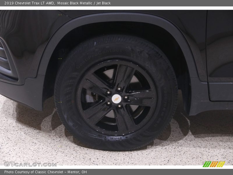 Mosaic Black Metallic / Jet Black 2019 Chevrolet Trax LT AWD