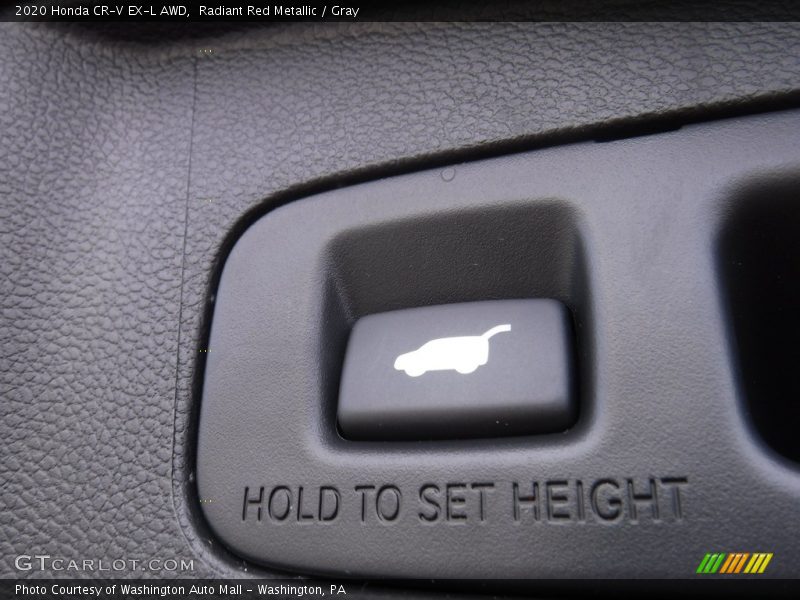 Radiant Red Metallic / Gray 2020 Honda CR-V EX-L AWD