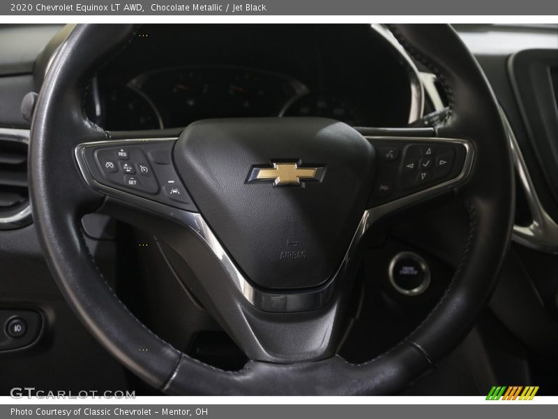 Chocolate Metallic / Jet Black 2020 Chevrolet Equinox LT AWD