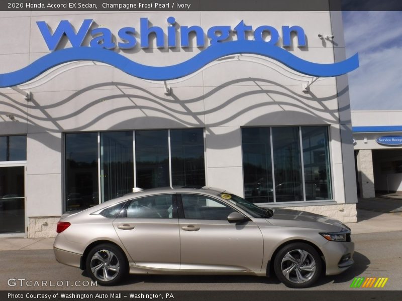 Champagne Frost Pearl / Ivory 2020 Honda Accord EX Sedan