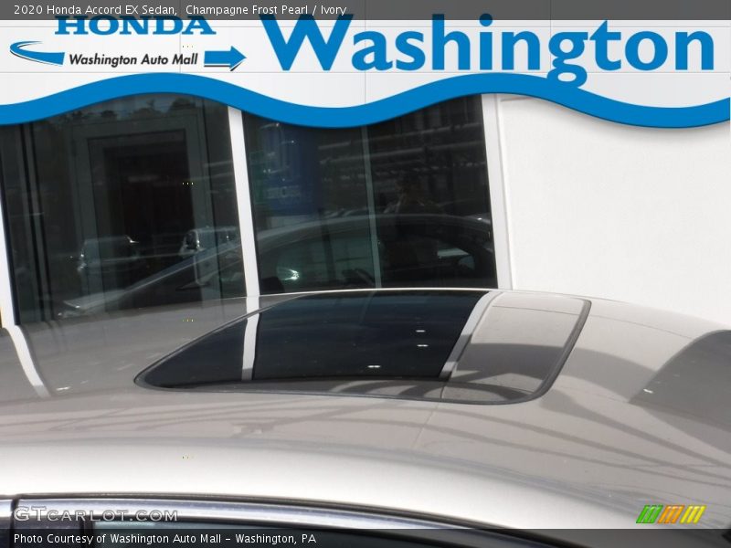 Champagne Frost Pearl / Ivory 2020 Honda Accord EX Sedan