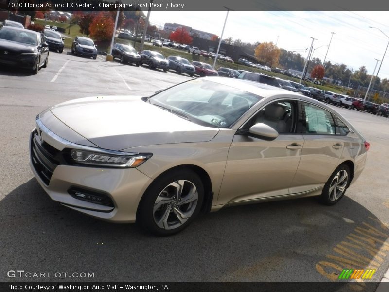 Champagne Frost Pearl / Ivory 2020 Honda Accord EX Sedan