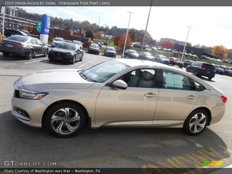 Champagne Frost Pearl / Ivory 2020 Honda Accord EX Sedan
