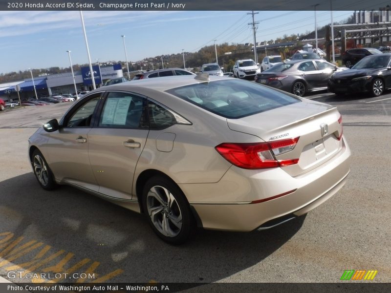 Champagne Frost Pearl / Ivory 2020 Honda Accord EX Sedan