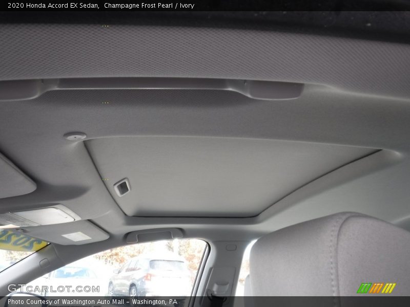 Champagne Frost Pearl / Ivory 2020 Honda Accord EX Sedan