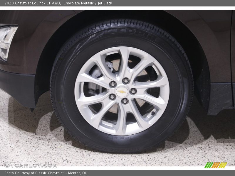 Chocolate Metallic / Jet Black 2020 Chevrolet Equinox LT AWD