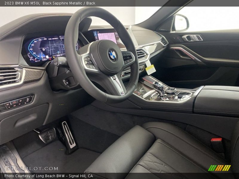 Front Seat of 2023 X6 M50i