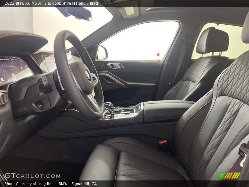 Front Seat of 2023 X6 M50i