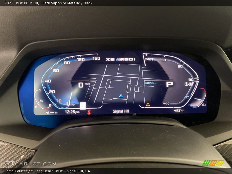 Navigation of 2023 X6 M50i