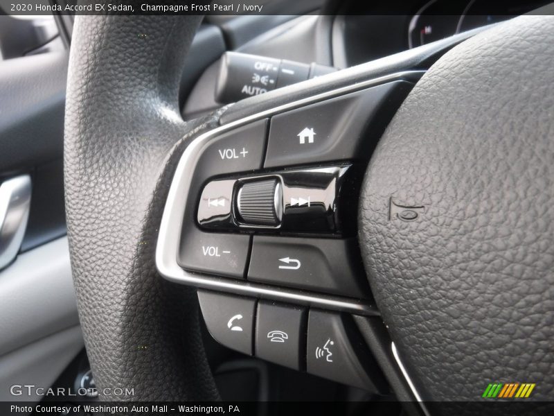 Champagne Frost Pearl / Ivory 2020 Honda Accord EX Sedan