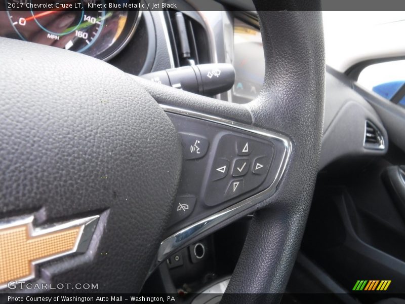 Kinetic Blue Metallic / Jet Black 2017 Chevrolet Cruze LT