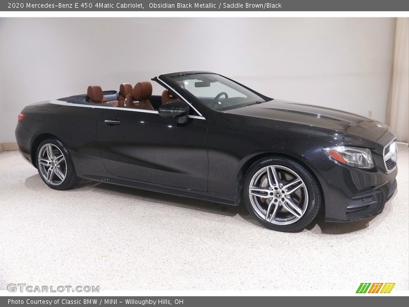  2020 E 450 4Matic Cabriolet Obsidian Black Metallic