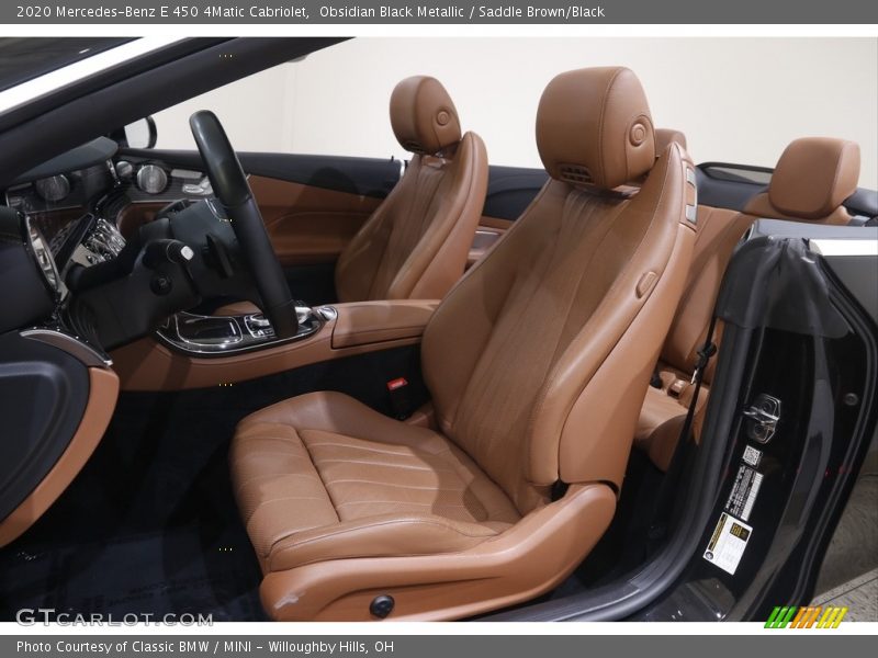 Front Seat of 2020 E 450 4Matic Cabriolet