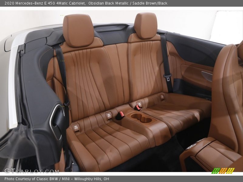 Rear Seat of 2020 E 450 4Matic Cabriolet