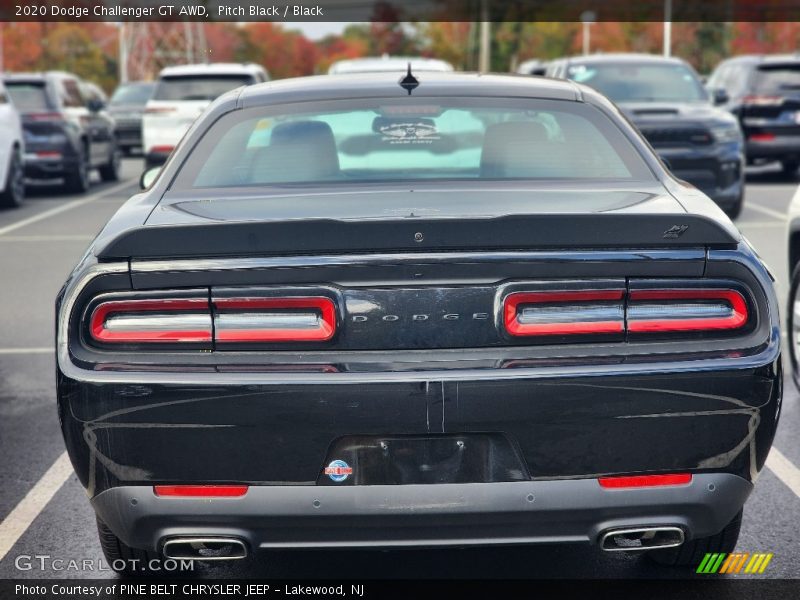 Pitch Black / Black 2020 Dodge Challenger GT AWD