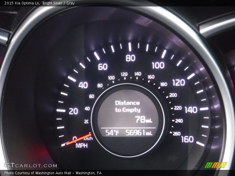 Bright Silver / Gray 2015 Kia Optima LX