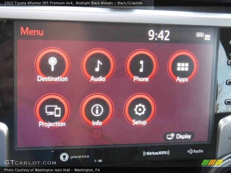 Midnight Black Metallic / Black/Graphite 2022 Toyota 4Runner SR5 Premium 4x4