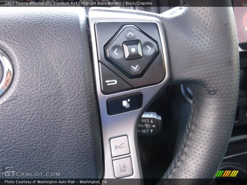 Midnight Black Metallic / Black/Graphite 2022 Toyota 4Runner SR5 Premium 4x4