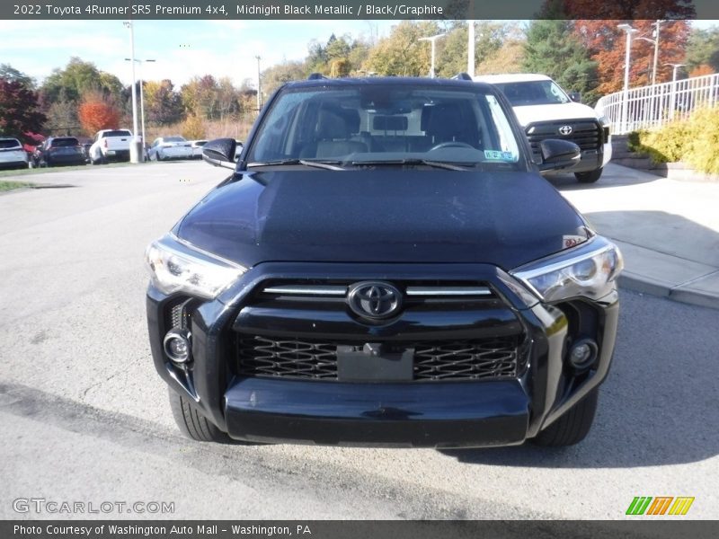Midnight Black Metallic / Black/Graphite 2022 Toyota 4Runner SR5 Premium 4x4