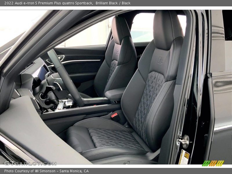 Front Seat of 2022 e-tron S Premium Plus quattro Sportback