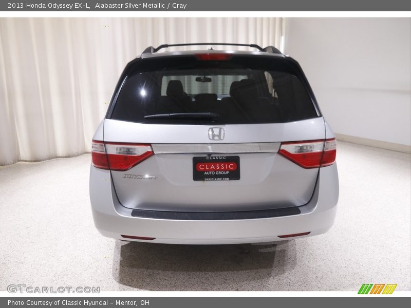 Alabaster Silver Metallic / Gray 2013 Honda Odyssey EX-L