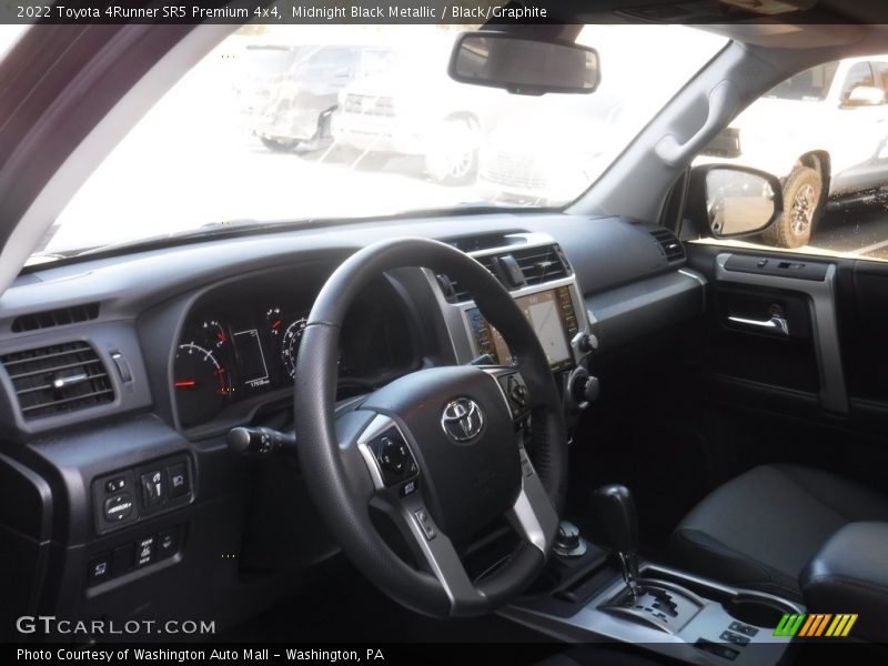 Midnight Black Metallic / Black/Graphite 2022 Toyota 4Runner SR5 Premium 4x4
