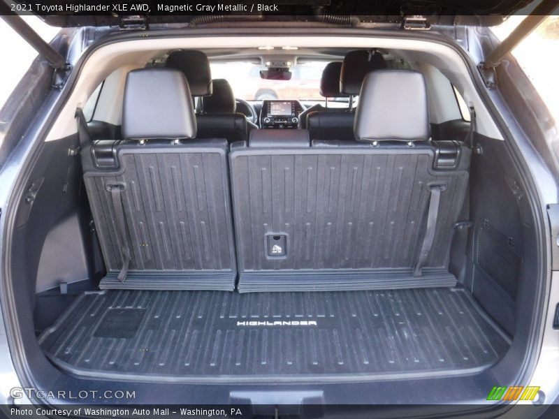 Magnetic Gray Metallic / Black 2021 Toyota Highlander XLE AWD