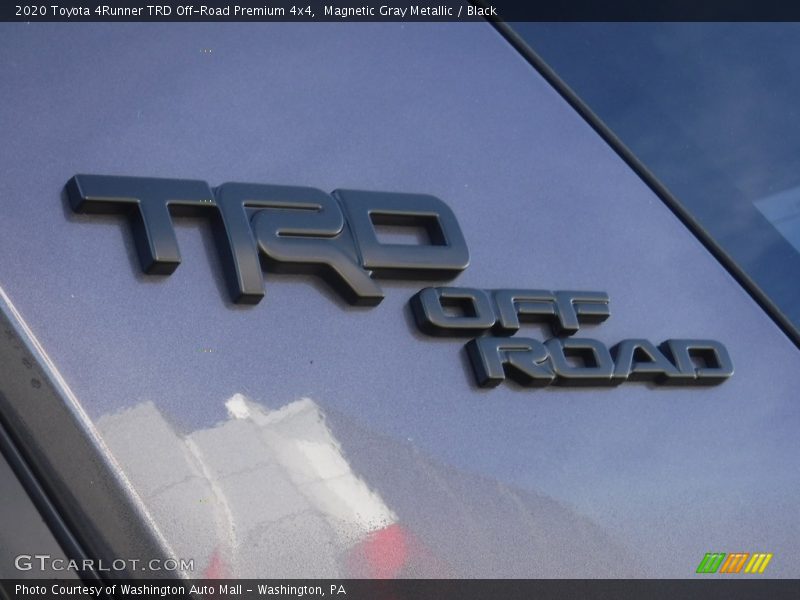 Magnetic Gray Metallic / Black 2020 Toyota 4Runner TRD Off-Road Premium 4x4
