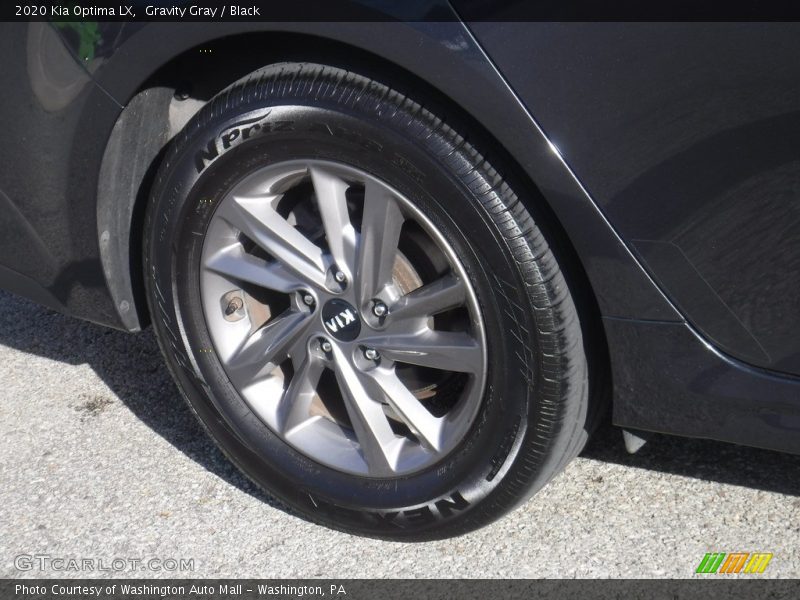 Gravity Gray / Black 2020 Kia Optima LX