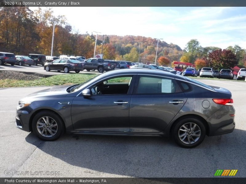 Gravity Gray / Black 2020 Kia Optima LX