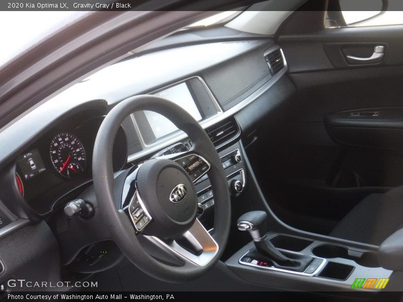 Gravity Gray / Black 2020 Kia Optima LX