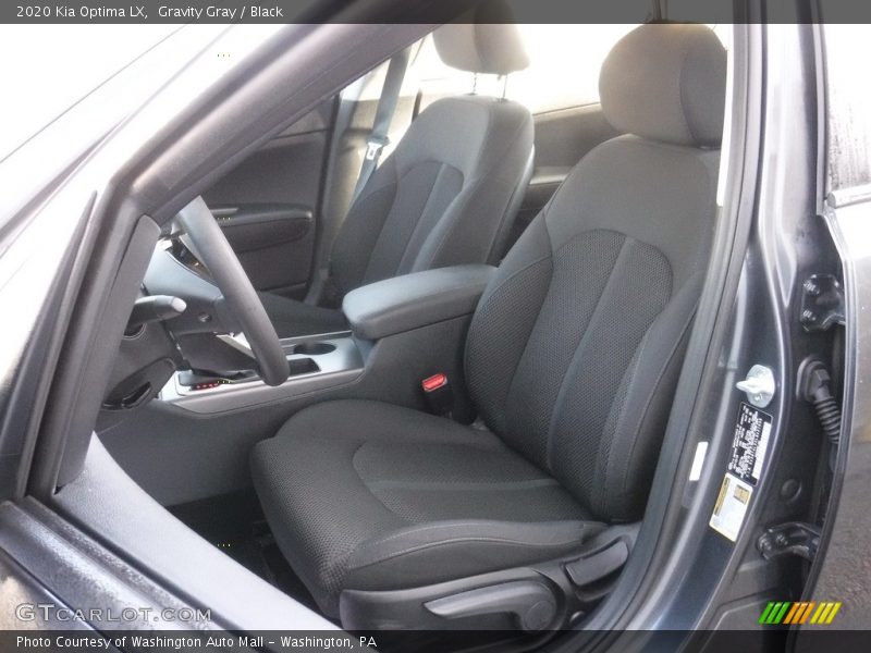 Gravity Gray / Black 2020 Kia Optima LX