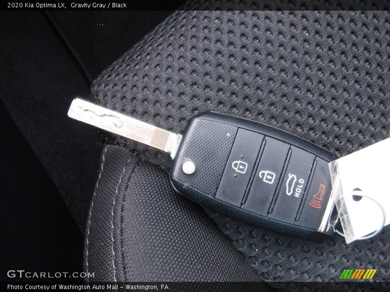 Gravity Gray / Black 2020 Kia Optima LX