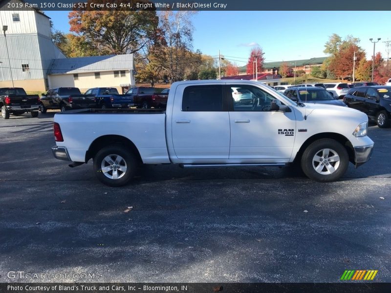 Bright White / Black/Diesel Gray 2019 Ram 1500 Classic SLT Crew Cab 4x4