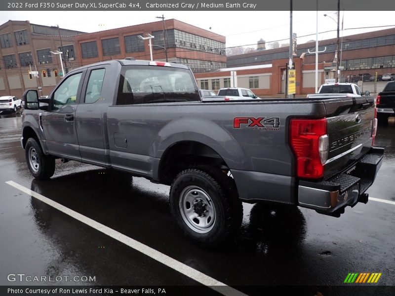Carbonized Gray / Medium Earth Gray 2022 Ford F350 Super Duty XL SuperCab 4x4