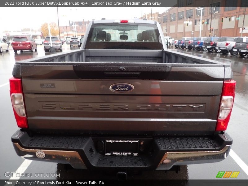 Carbonized Gray / Medium Earth Gray 2022 Ford F350 Super Duty XL SuperCab 4x4