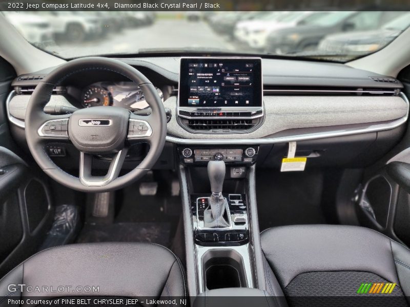 Diamond Black Crystal Pearl / Black 2022 Jeep Compass Latitude 4x4