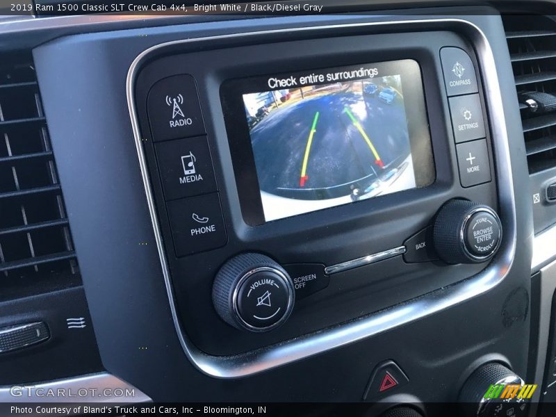 Bright White / Black/Diesel Gray 2019 Ram 1500 Classic SLT Crew Cab 4x4