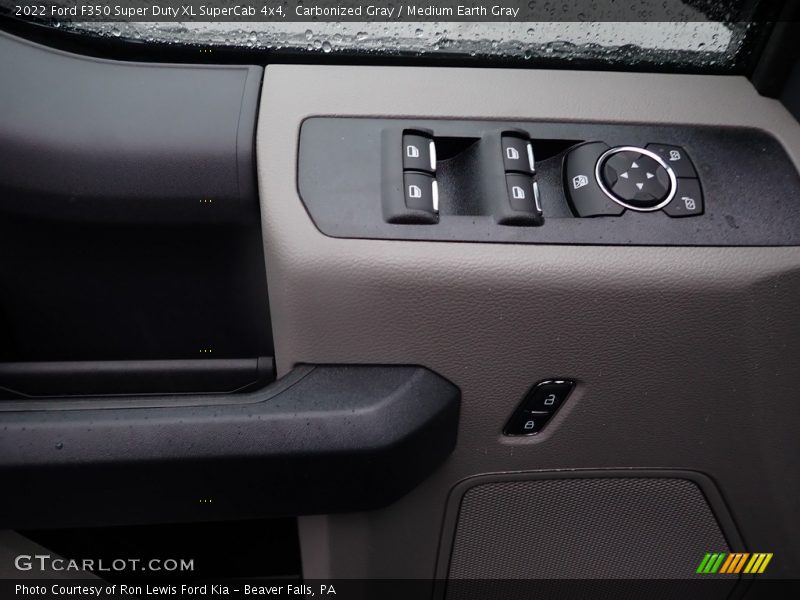 Carbonized Gray / Medium Earth Gray 2022 Ford F350 Super Duty XL SuperCab 4x4