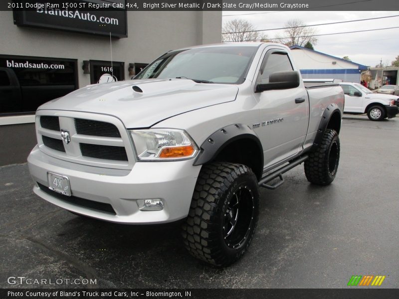 Bright Silver Metallic / Dark Slate Gray/Medium Graystone 2011 Dodge Ram 1500 ST Regular Cab 4x4