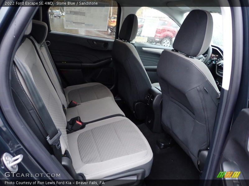 Rear Seat of 2022 Escape SE 4WD