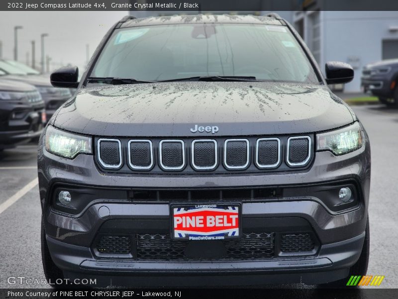 Granite Crystal Metallic / Black 2022 Jeep Compass Latitude 4x4