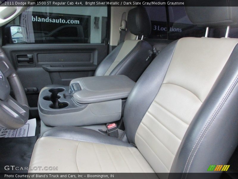 Bright Silver Metallic / Dark Slate Gray/Medium Graystone 2011 Dodge Ram 1500 ST Regular Cab 4x4